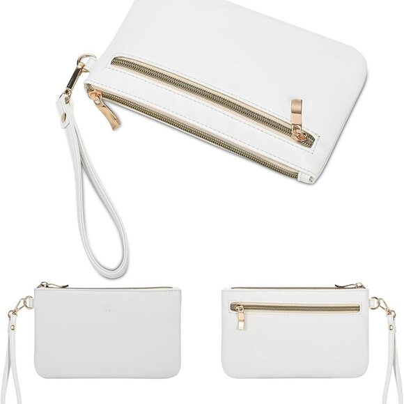 Wristlet Purse for Women, Evening Clutch Purse with strap for Party and Prom, Be - Picture 5 of 6